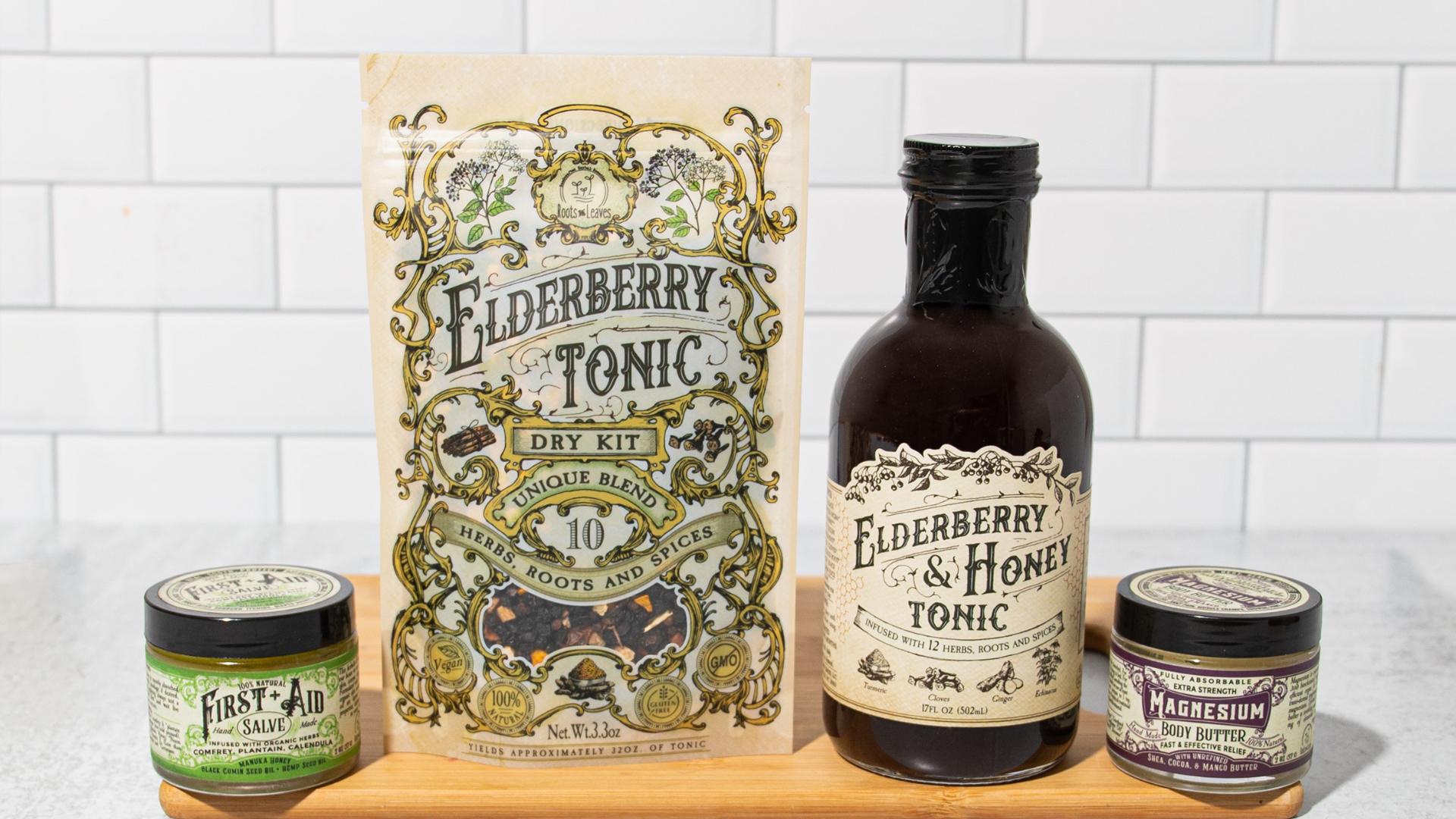 Here at Roots and Leaves we are dedicated to high quality products made with organic, non-gmo, sustainable ingredients. Artificial flavors, thickeners, refined sugar, preservatives and other unpronounceables are never allowed. We only give to your family what we would give to our own, that’s a promise. We use eco-conscious sustainable packing to do our part in taking care of the environment. Giving back is important to us so we donate 10% of all profits to selected charities.