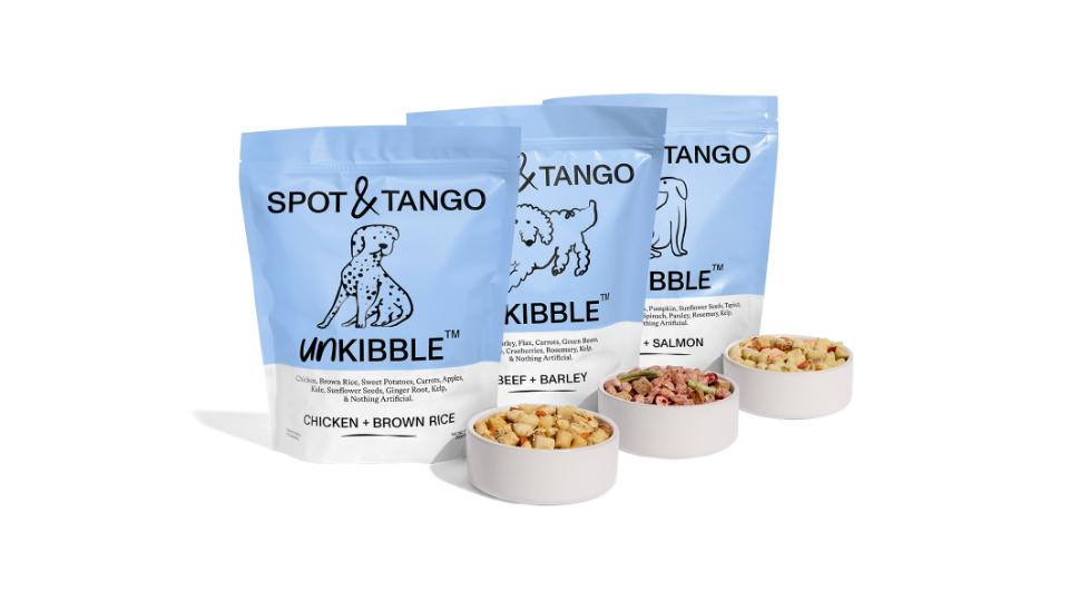 The only fresh dry food for dogs.&nbsp;It's not kibble, it’s UnKibble. Made with 100% fresh, whole ingredients and 0% fillers for a longer, happier life.&nbsp;Fresh ingredients, perfectly portioned, and delivered to your door.&nbsp;Free shipping. Happy pup guarantee.